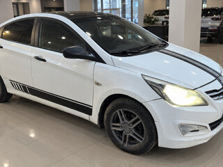 2014 Hyundai Solaris I Рестайлинг, белый, 555000 рублей, вид 1