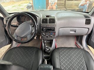 2003 Hyundai Accent ТагАЗ II, серый, 230000 рублей, вид 4
