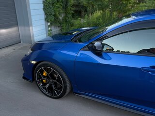 2019 Honda Civic X, синий, 2200000 рублей, вид 3
