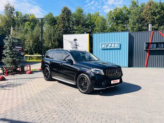2016 Mercedes-Benz GLS 350 d I (X166), чёрный, 3890000 рублей, вид 3