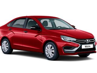 2026 Lada (ВАЗ) Vesta I Рестайлинг (NG), красный, 1651000 рублей, вид 1