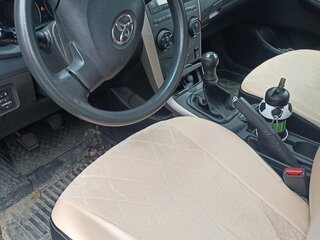 2008 Toyota Corolla X (E140, E150), чёрный, 710000 рублей, вид 4