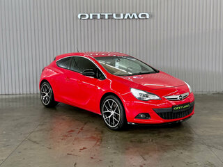 2013 Opel Astra GTC J Рестайлинг, красный, 897000 рублей, вид 3