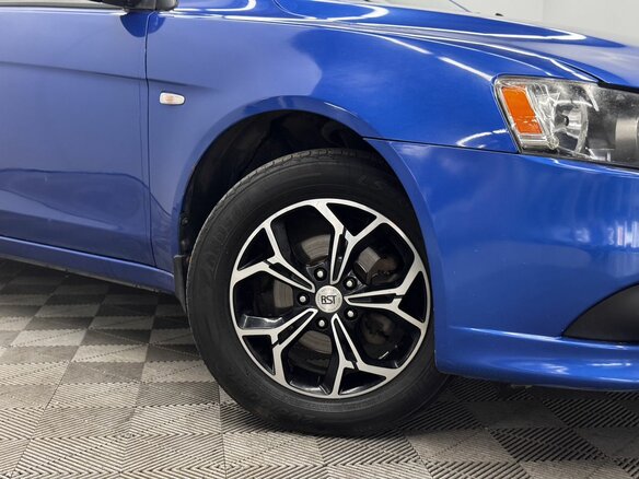 2012 Mitsubishi Lancer X Рестайлинг, синий, 700000 рублей - вид 11
