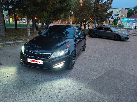 2012 Kia Optima III, чёрный, 1250000 рублей