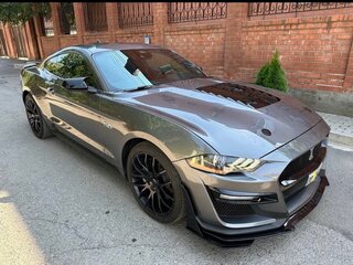 2021 Ford Mustang VI Рестайлинг, серый, 5200000 рублей, вид 3