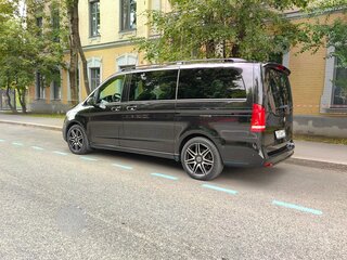 2021 Mercedes-Benz V-Класс Long 250 d длинный III (W447) Рестайлинг, чёрный, 7000000 рублей, вид 4