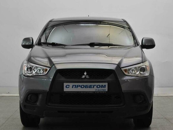 2012 Mitsubishi ASX I, серый, 985000 рублей - вид 1