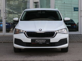 2020 Skoda Rapid I Рестайлинг, белый, 1370000 рублей, вид 2
