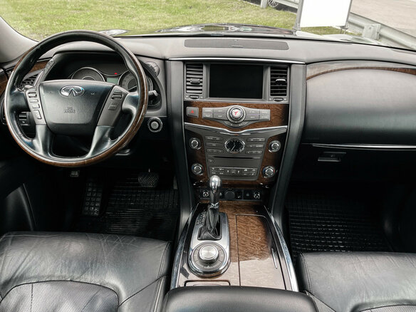 2013 Infiniti QX56 II, чёрный, 1990000 рублей - вид 11