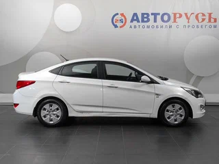 2016 Hyundai Solaris I Рестайлинг, белый, 818000 рублей, вид 4