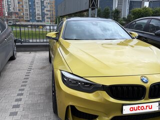 2017 BMW M4 Competition Package F82/F83 Рестайлинг, золотистый, 4999000 рублей, вид 5