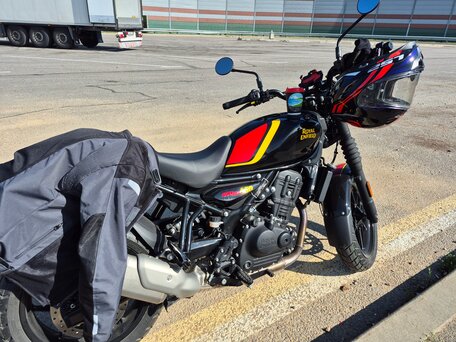 2025 Royal Enfield Guerrilla 450, чёрный, 500000 рублей, вид 5