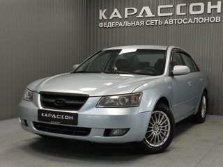 2007 Hyundai Sonata V (NF), серебристый, 515000 рублей, вид 1