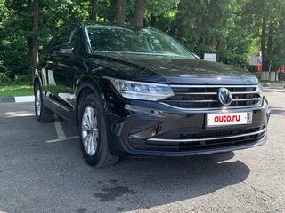 2021 Volkswagen Tiguan II Рестайлинг, чёрный, 3250000 рублей, вид 4