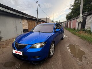 2006 Mazda 3 I (BK) Рестайлинг, синий, 310000 рублей, вид 1
