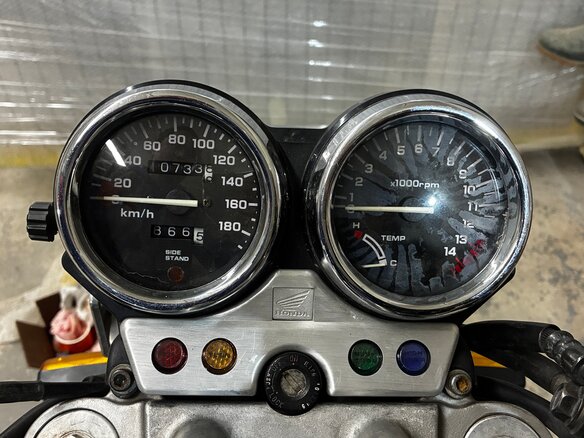 1992 Honda CB 400 Super Four, чёрный, 220000 рублей - вид 9
