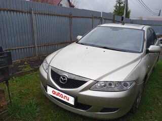 2003 Mazda 6 I (GG), серый, 300000 рублей, вид 1