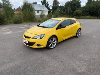 2011 Opel Astra GTC J Рестайлинг, жёлтый, 550000 рублей, вид 1
