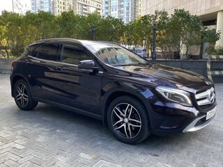 2014 Mercedes-Benz GLA 250 I (X156), фиолетовый, 1645900 рублей, вид 2
