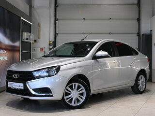 2017 Lada (ВАЗ) Vesta I, серебристый, 695000 рублей, вид 3