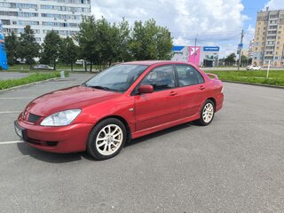 2006 Mitsubishi Lancer IX Рестайлинг, красный, 385000 рублей, вид 2