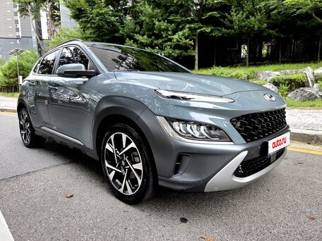 2022 Hyundai Kona I Рестайлинг, голубой, 1513000 рублей, вид 3