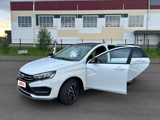 2023 Lada (ВАЗ) Vesta I Рестайлинг (NG), белый, 1050000 рублей, вид 2