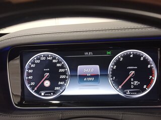 2014 Mercedes-Benz S-Класс 500 Long VI (W222, C217), чёрный, 4400000 рублей, вид 4