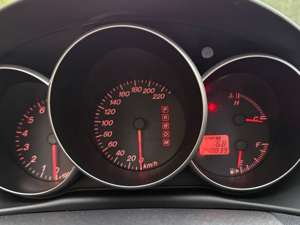 2006 Mazda 3 I (BK) Рестайлинг, красный, 480000 рублей - вид 12