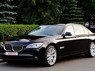 2011 BMW 7 серии Long 750Li xDrive V (F01/F02/F04), чёрный, 1700000 рублей, вид 1
