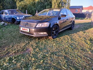 2011 Volkswagen Passat B7, чёрный, 1000000 рублей, вид 3
