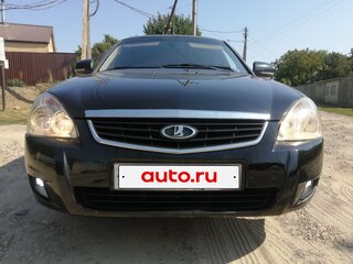 2013 Lada (ВАЗ) Priora I Рестайлинг, чёрный, 465000 рублей, вид 2