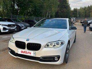 2016 BMW 5 серии 530d xDrive VI (F10/F11/F07) Рестайлинг, белый, 2300000 рублей, вид 2