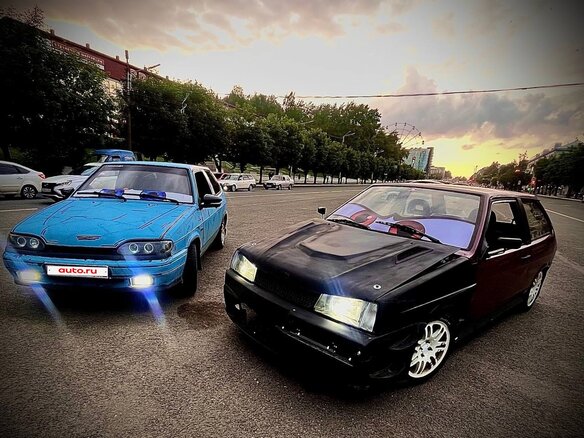 2005 Lada (ВАЗ) 2113, голубой, 215000 рублей - вид 1