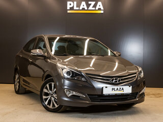2014 Hyundai Solaris I Рестайлинг, серый, 1099000 рублей, вид 2