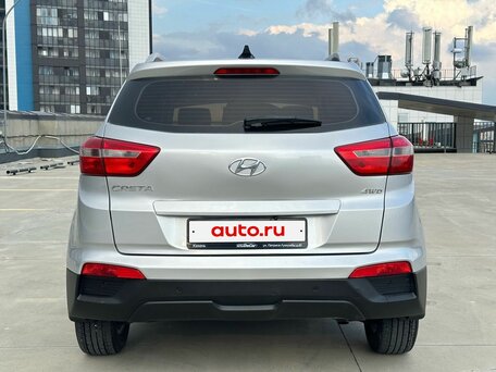 2018 Hyundai Creta I, серебристый, 1809000 рублей, вид 4