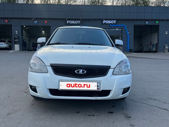 2012 Lada (ВАЗ) Priora I, белый, 310000 рублей - вид 1