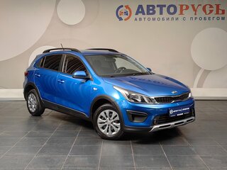 2019 Kia Rio X-Line IV, синий, 1277000 рублей, вид 1
