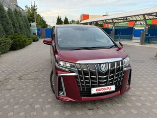 2019 Toyota Alphard III Рестайлинг, красный, 3950000 рублей, вид 1