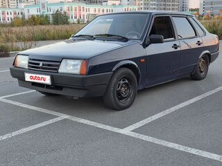 1997 Lada (ВАЗ) 21099, синий, 80000 рублей, вид 1