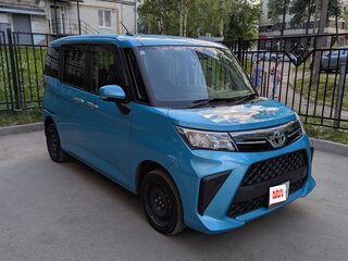 2021 Toyota Roomy I Рестайлинг, голубой, 1170000 рублей, вид 3
