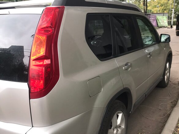 2008 Nissan X-Trail II, серебристый, 1350000 рублей - вид 1
