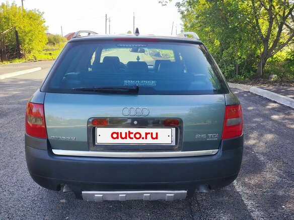 2001 Audi A6 allroad I (C5), зелёный - вид 5