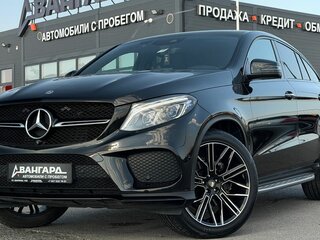 2017 Mercedes-Benz GLE Coupe 350 d I (C292), чёрный, 4550000 рублей, вид 2
