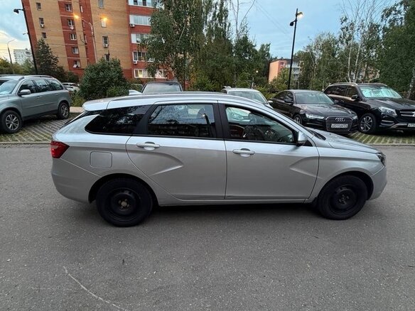2020 Lada (ВАЗ) Vesta SW I, серый, 830000 рублей - вид 8