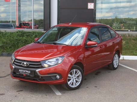 2020 Lada (ВАЗ) Granta I Рестайлинг, красный, 690000 рублей, вид 1