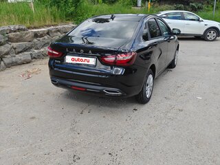 2024 Lada (ВАЗ) Vesta I Рестайлинг (NG), чёрный, 1350000 рублей, вид 4