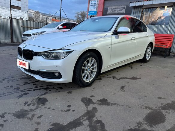 2016 BMW 3 серии 320d xDrive VI (F3x) Рестайлинг, белый, 2100000 рублей