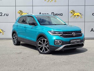 2021 Volkswagen T-Cross I, зелёный, 1800000 рублей, вид 3